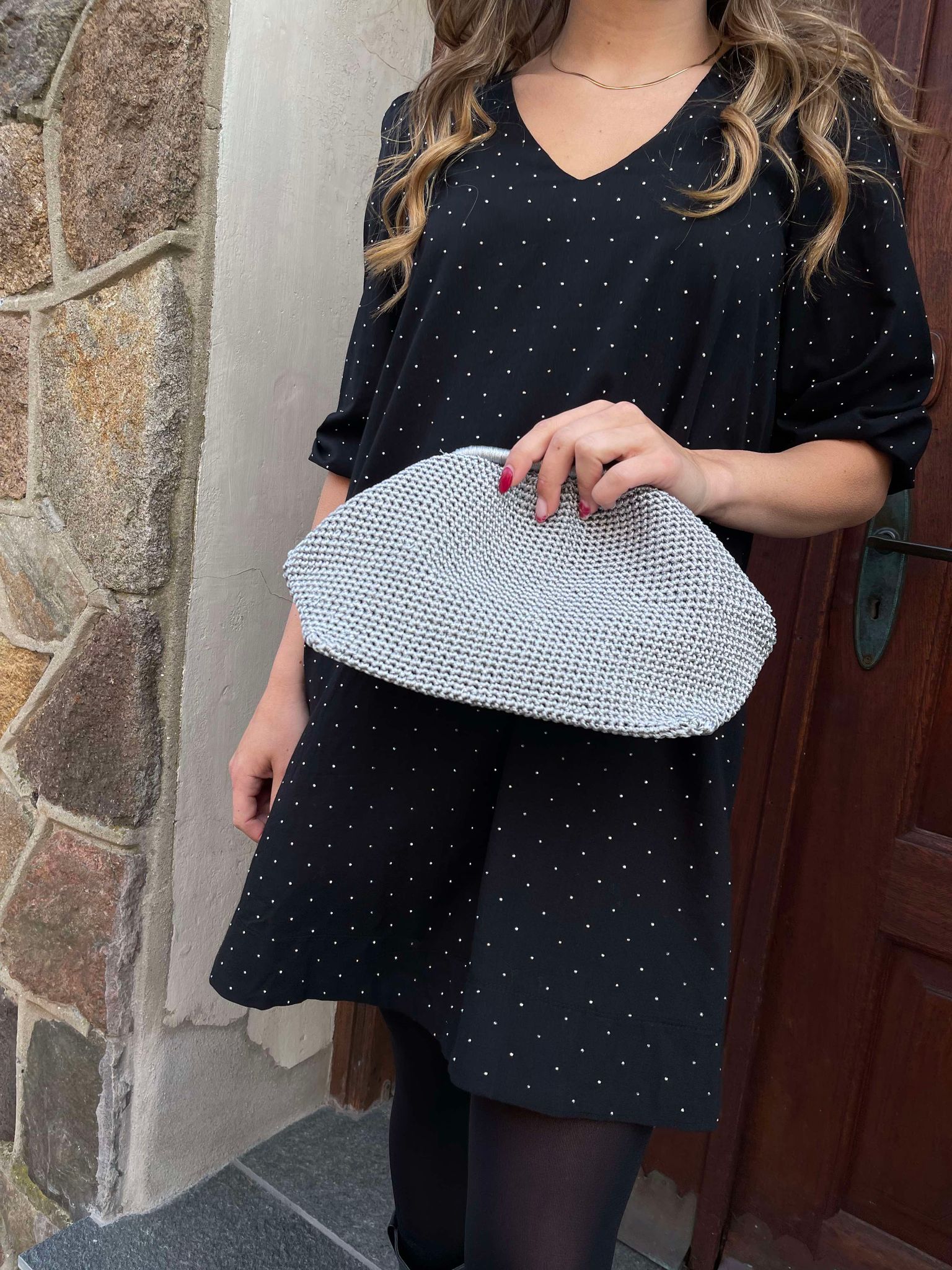 VIKIANA Clutch - Silver